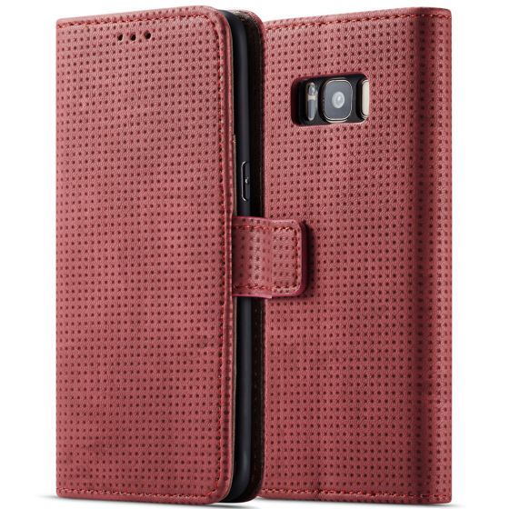 Samsung Galaxy S8 Flipcase in Rot | handyhuellen-24.de