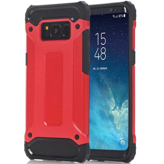 Samsung Galaxy S8 Handyhülle Outdoor Case in Rot