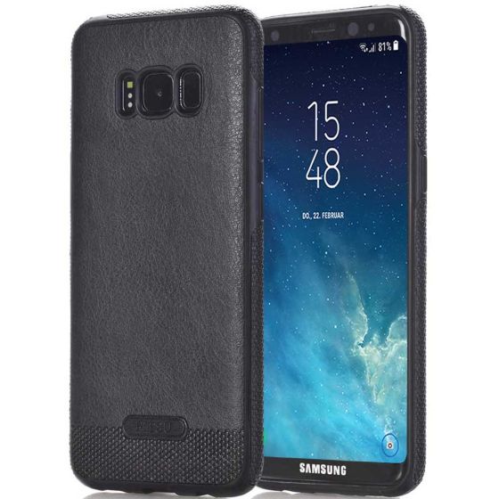 Samsung Galaxy S8 Plus Schutz Hülle in Schwarz