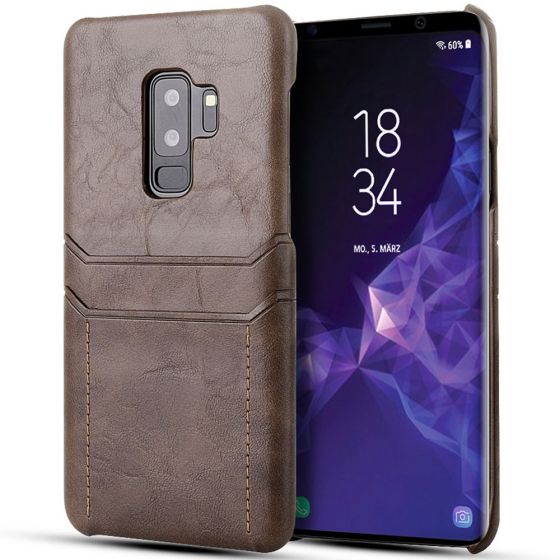 Handyschale für Samsung Galaxy S9 Plus Schutzhülle Dunkelbraun