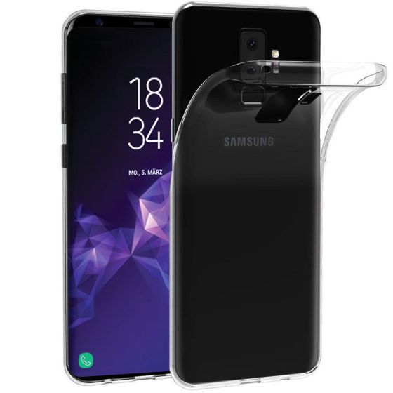 Silikon Hülle für Samsung Galaxy S9 Plus in Transparent