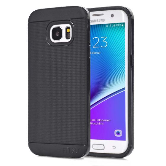  Silikonhülle für Samsung Galaxy S6 in Schwarz | Versandkostenfrei