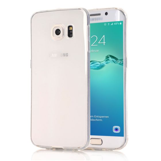 Handyhülle für Samsung Galaxy S6 Edge in Transparent | handyhuellen-24.de