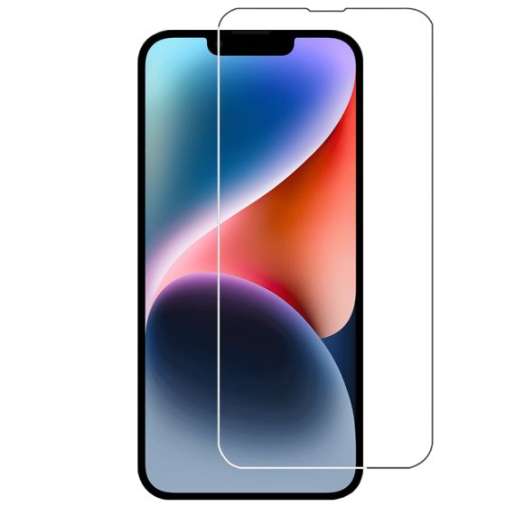 Panzerglasfolie für Apple iPhone 14 Displayschutz aus gehärtetem Echtglas