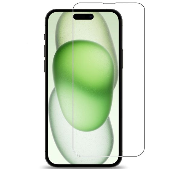 Displayschutz aus gehärtetem Echtglas für Apple iPhone 15 Schutzglas