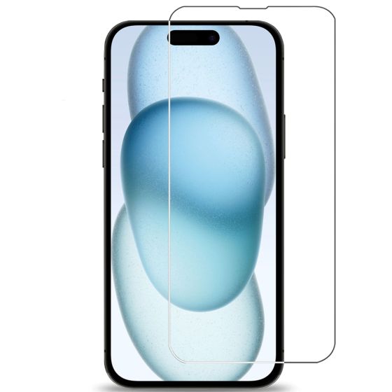 Displayschutz aus gehärtetem Echtglas für Apple iPhone 15 Plus Schutzglas