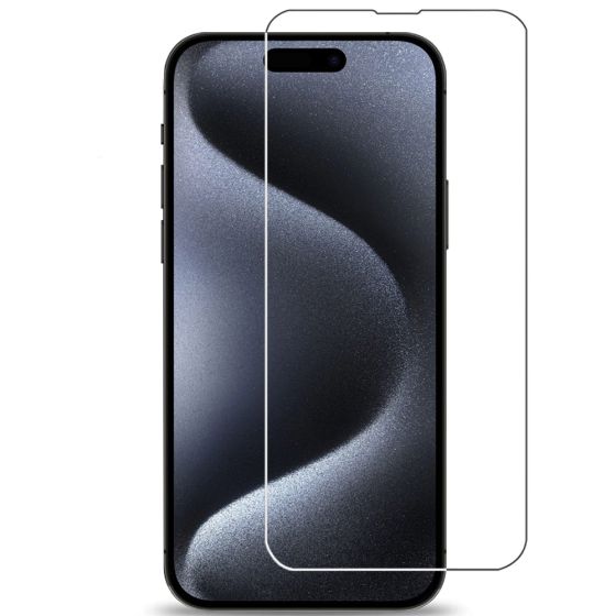 Displayschutz aus gehärtetem Echtglas für Apple iPhone 15 Pro Schutzglas