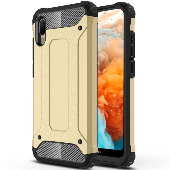 Outdoor Hülle für Huawei Y6 2019 in Gold