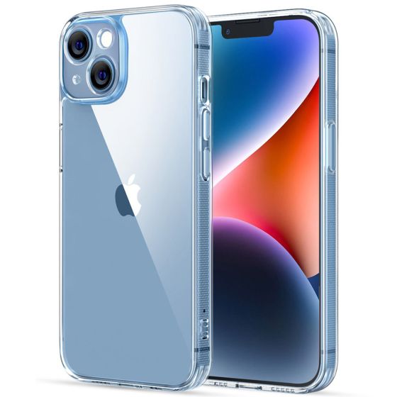Silikon Case für Apple iPhone 14 Plus Handyhülle Transparent