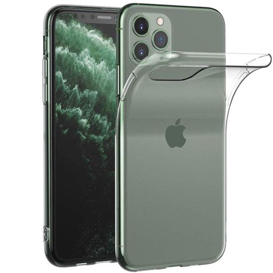 Silikon Case für iPhone 11 Pro Max in Transparent | Ohne Versandkosten | handyhuellen-24