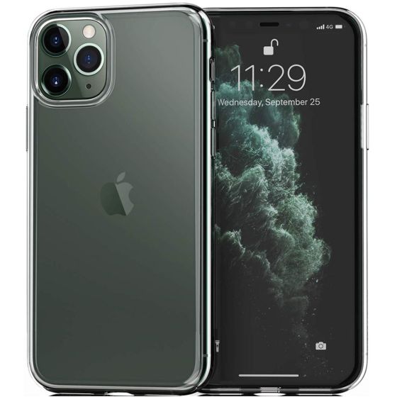 Silikon Case für iPhone 11 Pro in Transparent | Ohne Versandkosten | handyhuellen-24