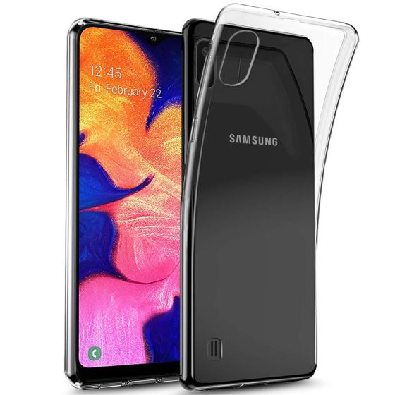 Silikon Case für Galaxy A10 in Transparent | handyhuellen-24