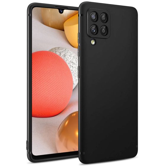 Handyhülle für Samsung Galaxy A42 Ultra Slim Case in Schwarz 