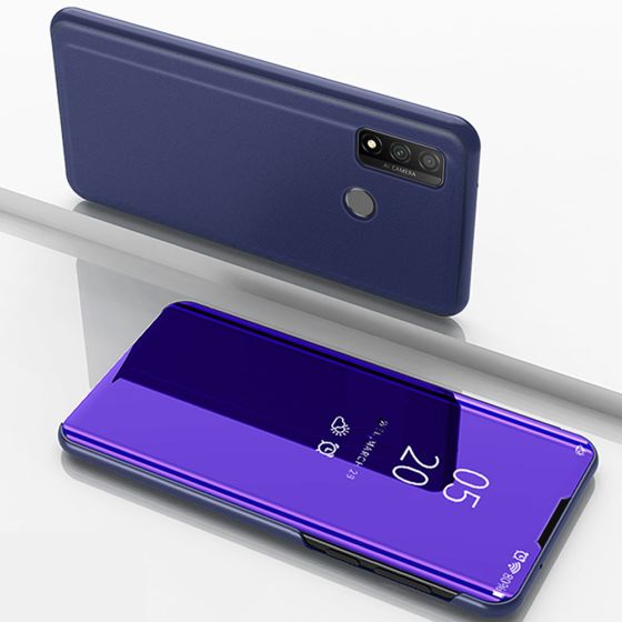 Spiegel Hülle für Huawei P Smart 2020 Flipcase in Violett