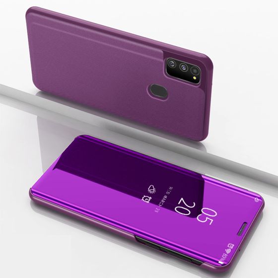 Spiegel Hülle für Samsung Galaxy M21 Flipcase in Pink