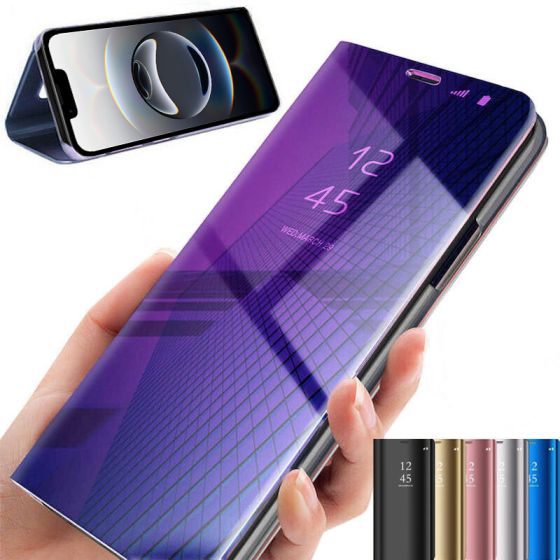 Spiegel Hülle für Apple iPhone 16e Handytasche Flipcase