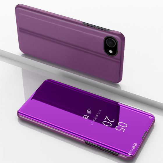 Spiegel Hülle für Apple iPhone 17e Handytasche Pink