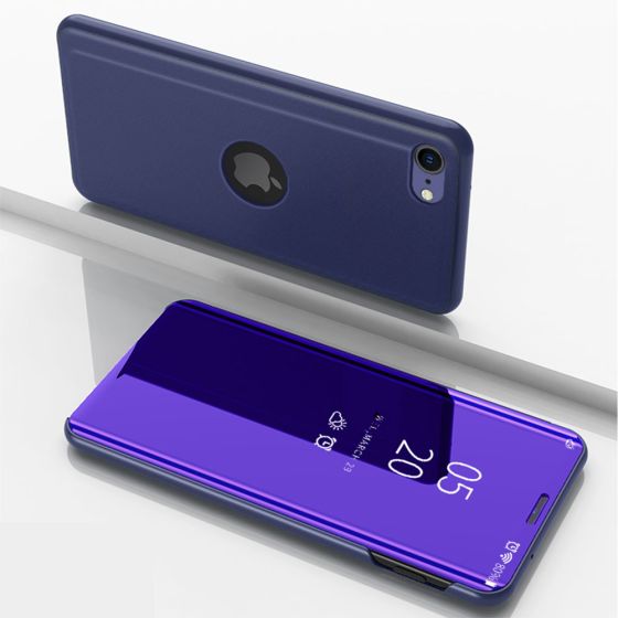 Spiegel Hülle für Apple iPhone SE 2020 - Violett
