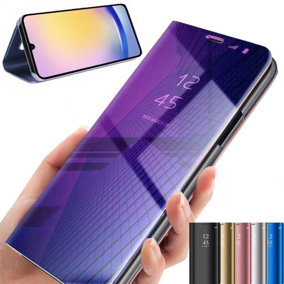 Hülle für Samsung Galaxy A25 5G Handytasche Spiegel Flipcase