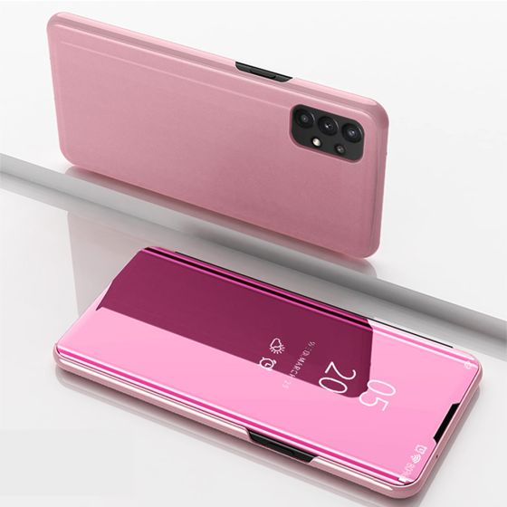 Spiegel Handyhülle für Galaxy A32 Flipcase Rosa