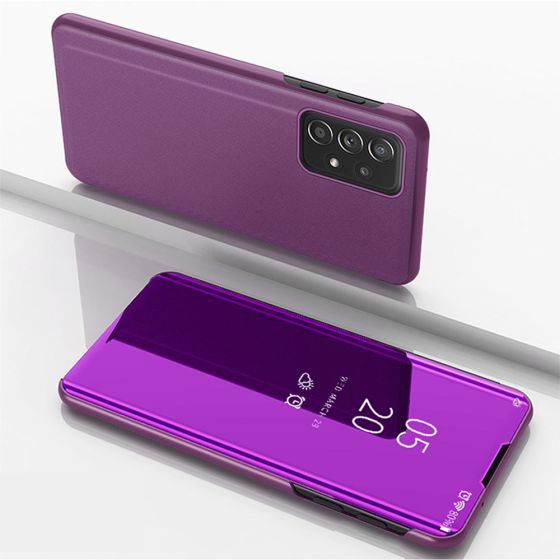Spiegel Handyhülle für Galaxy A33 5G Flipcase Pink