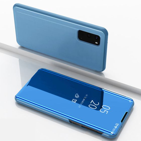 Spiegel Hülle für Samsung Galaxy S20 Hülle in Blau
