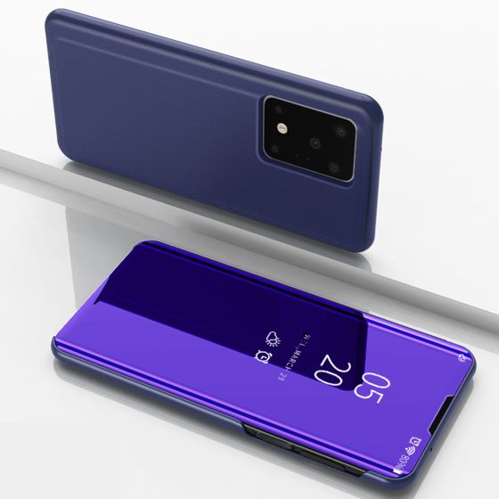 Spiegel Hülle für Samsung Galaxy S20 Ultra Flipcase in Violett