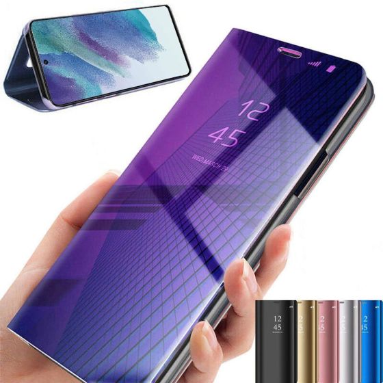 Spiegel Handyhülle für Samsung Galaxy S21 FE Flipcase