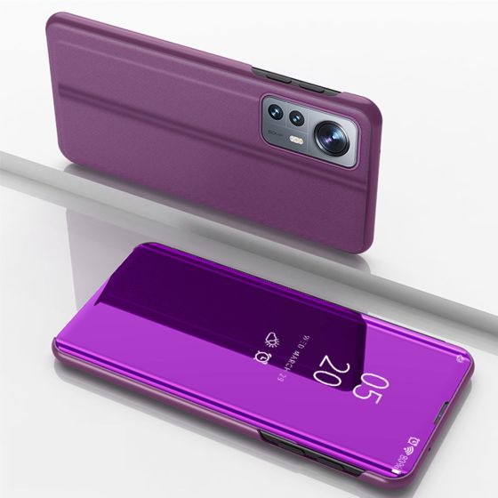 Spiegel Handyhülle für Xiaomi 12 Hülle Flipcase Pink
