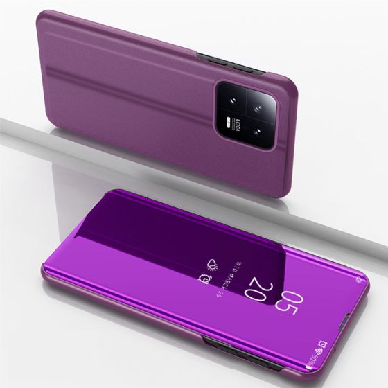 Spiegel Handyhülle für Xiaomi 13 Hülle Flipcase Pink