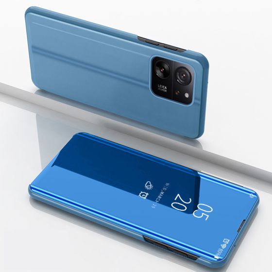 Spiegel Handyhülle für Xiaomi 13T Handytasche Blau