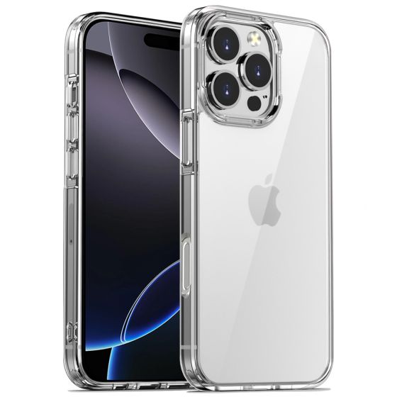 Transparente Handyhülle für iPhone 16 Pro Hülle Durchsichtig Cover Case Ultraklar