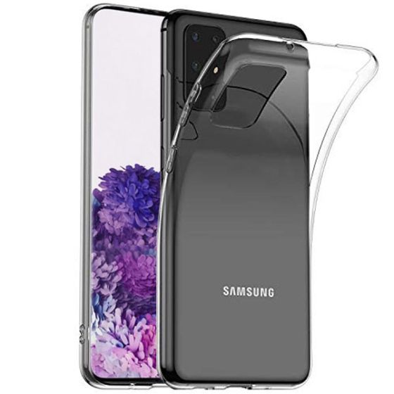 Transparente Silikon Hülle für Samsung Galaxy S20 Plus | Kristallklar