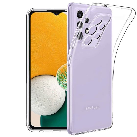 Ultraklares Silikon Case für Samsung Galaxy A13 Transparent 