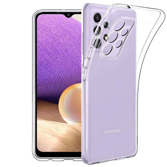 Kristallklare Silikon Handyhülle für Samsung Galaxy A32 Case Transparent