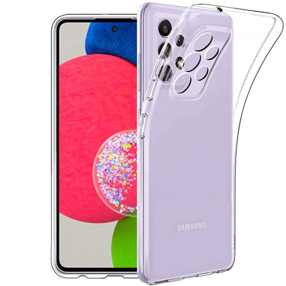 Kristallklare Silikon Handyhülle für Samsung Galaxy A52s 5G Case Transparent