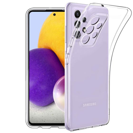 Kristallklare Silikon Handyhülle für Samsung Galaxy A72 Case Transparent