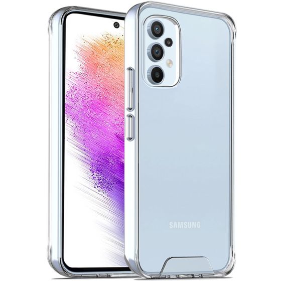 Transparente Handyhülle für Samsung Galaxy A73 Case Ultraklar 