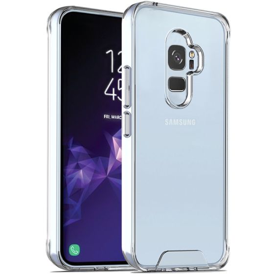 Transparente Handyhülle für Samsung Galaxy S9 Case Ultraklar 