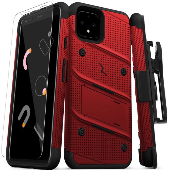 Handyhülle für Google Pixel 4 XL inkl. Schutzglas Rot