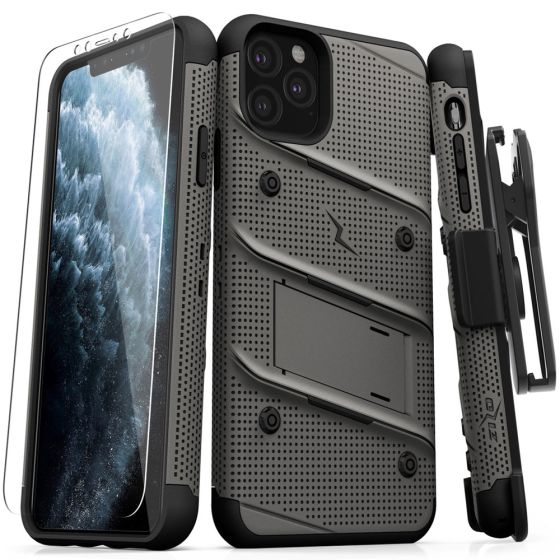 Hülle für Apple iPhone 11 Pro Outdoor Case Grau