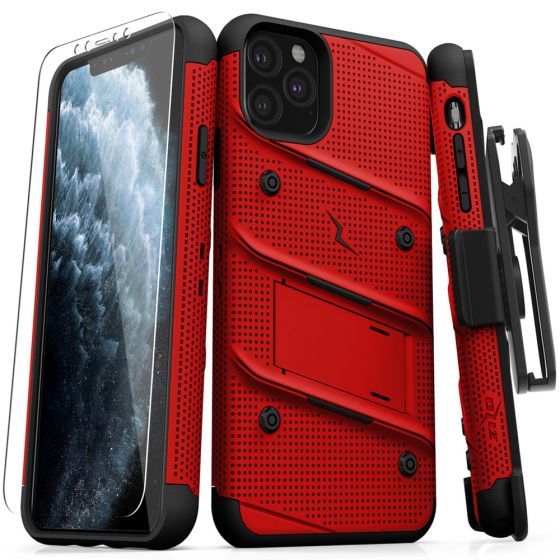 Hülle für Apple iPhone 11 Pro Max Outdoor Case Rot