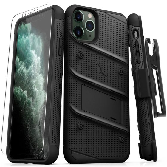 Hülle für Apple iPhone 11 Pro Max Outdoor Case Schwarz