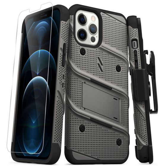 Handyhülle für Apple iPhone 12 Pro Max Case Grau