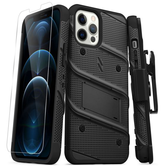 Handyhülle für Apple iPhone 12 Pro Max Case Schwarz