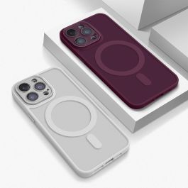 Opkiegrn IPhone 15 Hülle Mit Kameraschutz & Schutzfolie – MagSafe Kompatibel, Kratzfest, Transparent Schwarz